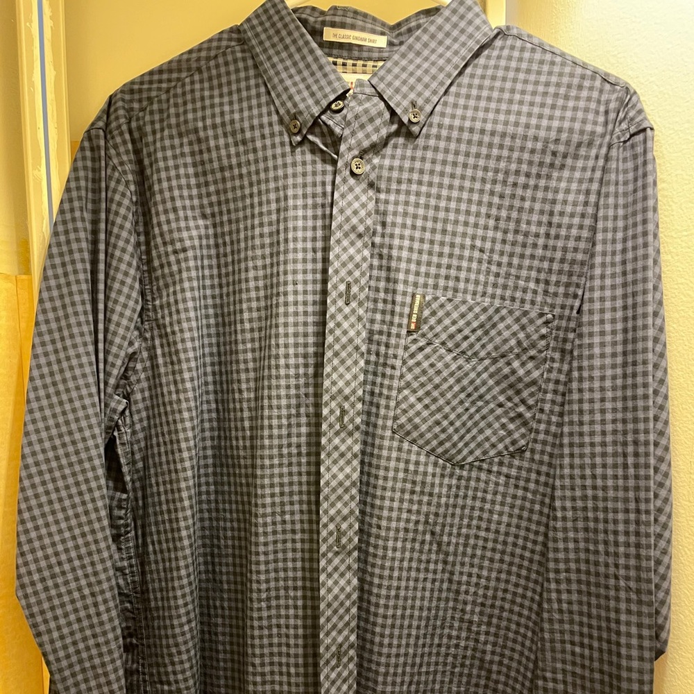 Mens Large Button Down Shirt - image 1